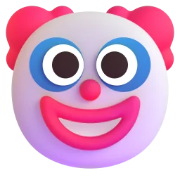 clown face