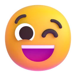 winking face