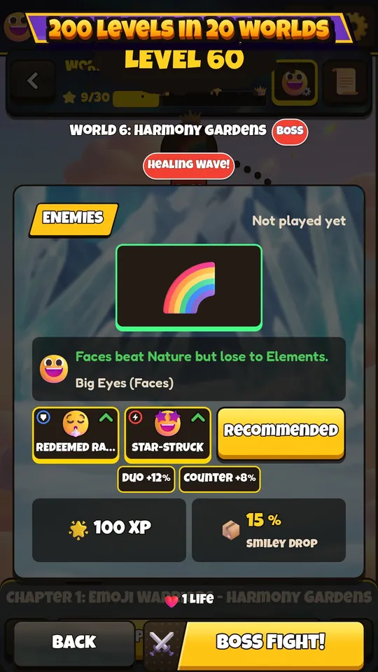 Level start with a boss in world 6